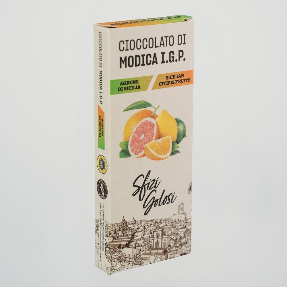 Cioccolato di Modica IGP - Agrumi di Sicilia - Blister da 12 - immagine 3
