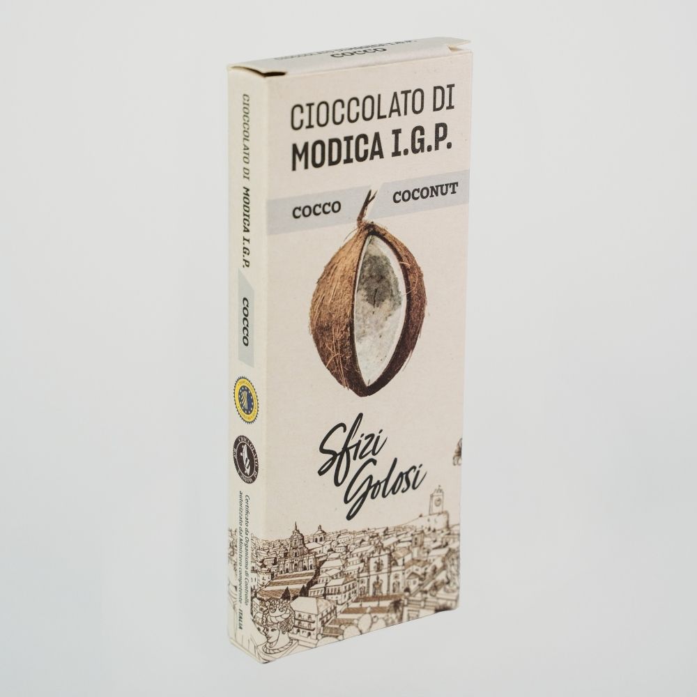 Cioccolato di Modica IGP - Cocco - Blister da 12 - immagine 3