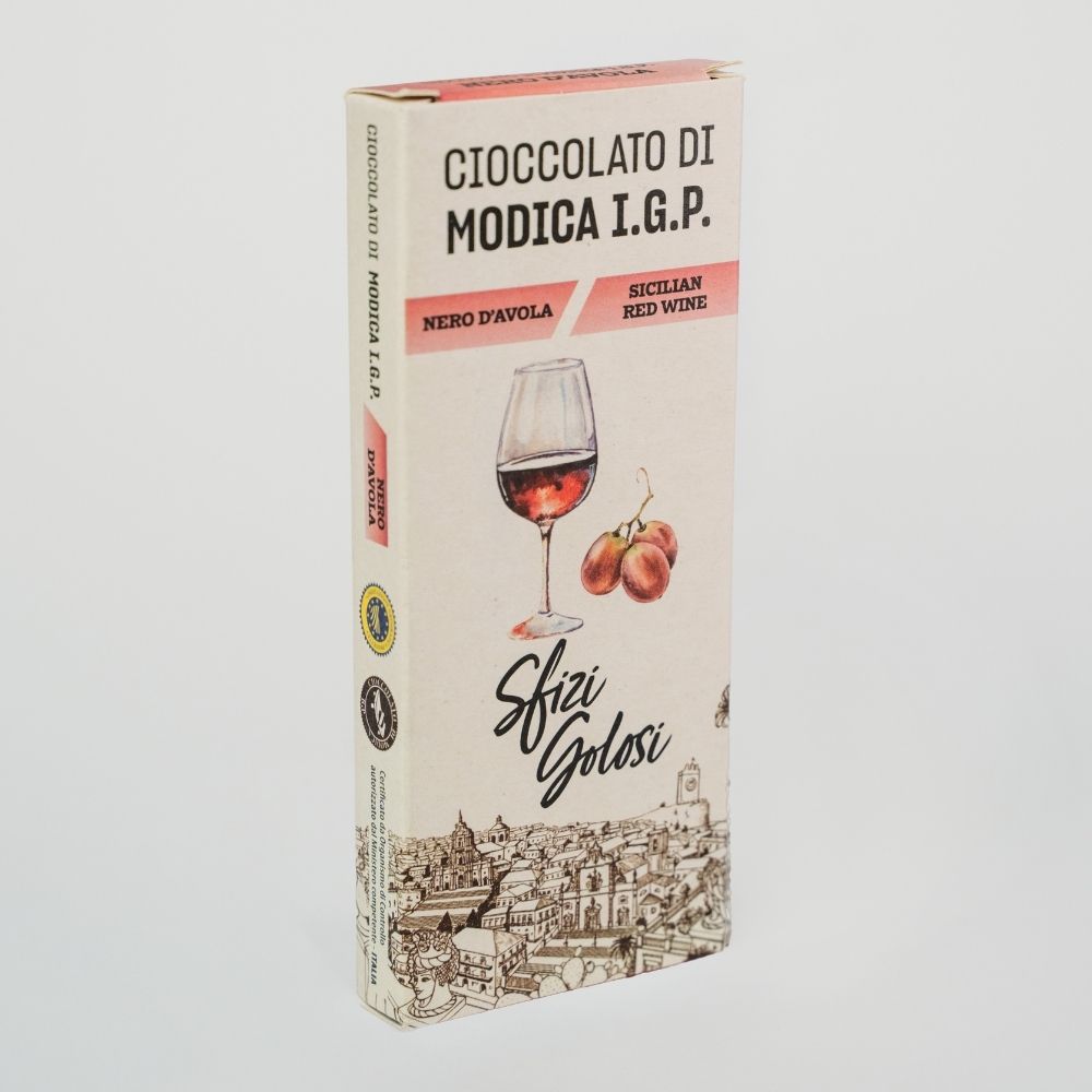 Cioccolato di Modica IGP - Nero d'Avola - Blister da 12 - immagine 3