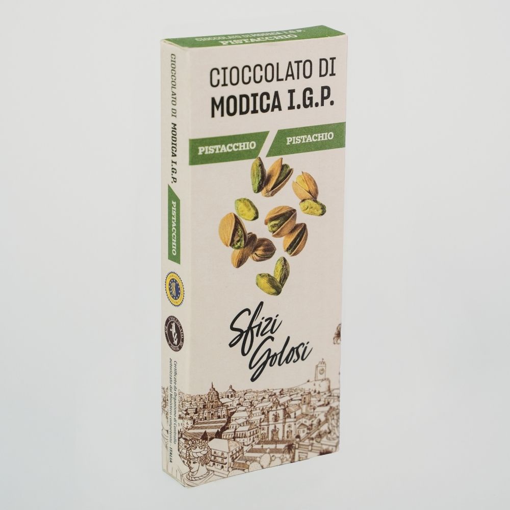 Cioccolato di Modica IGP - Pistacchio - Blister da 12 - immagine 3