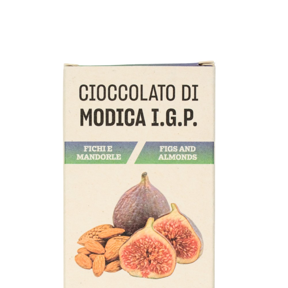 Cioccolato di Modica IGP - Fichi e Mandorle - Sfizi Golosi - immagine 1