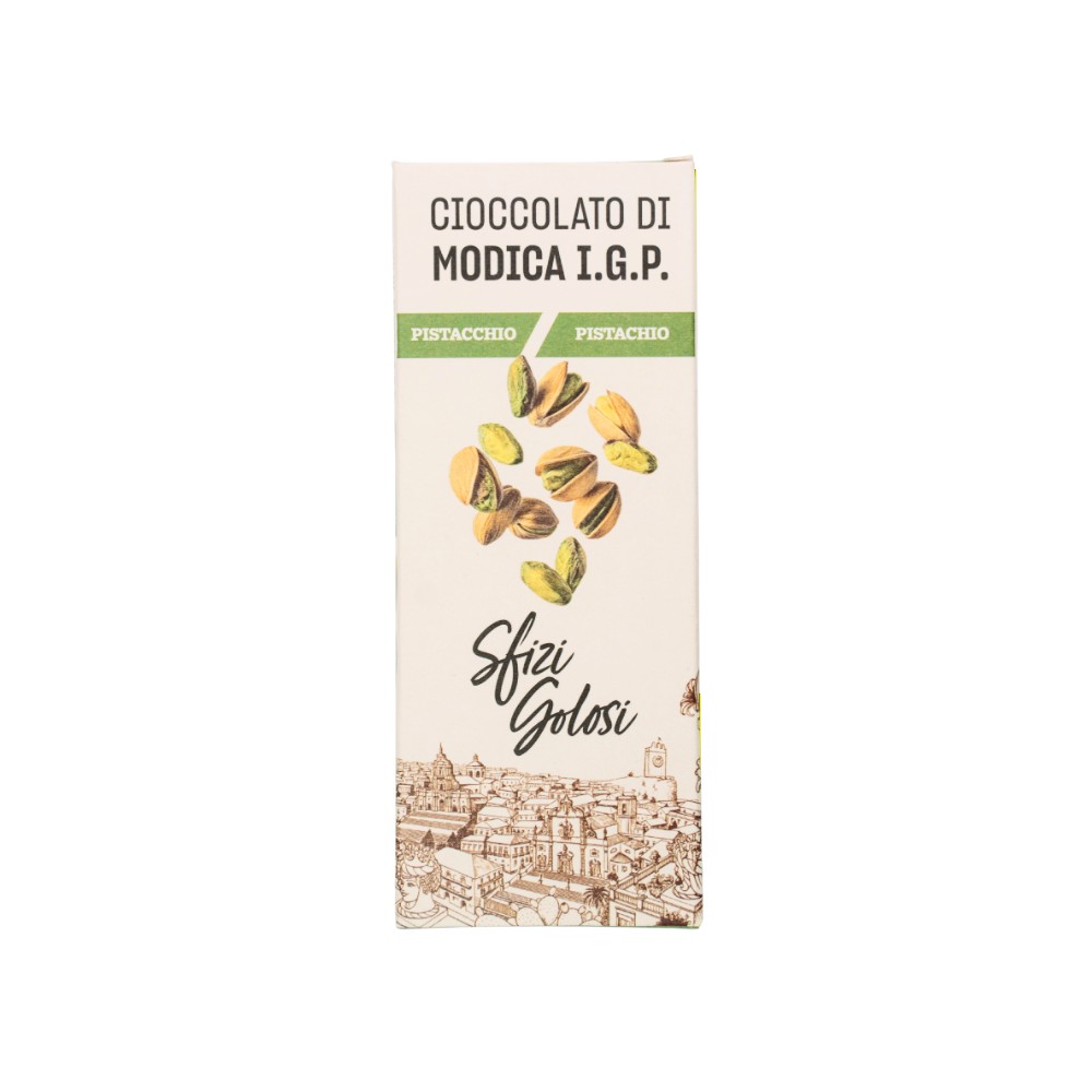 Cioccolato di Modica IGP - Pistacchio - Sfizi Golosi - immagine 4