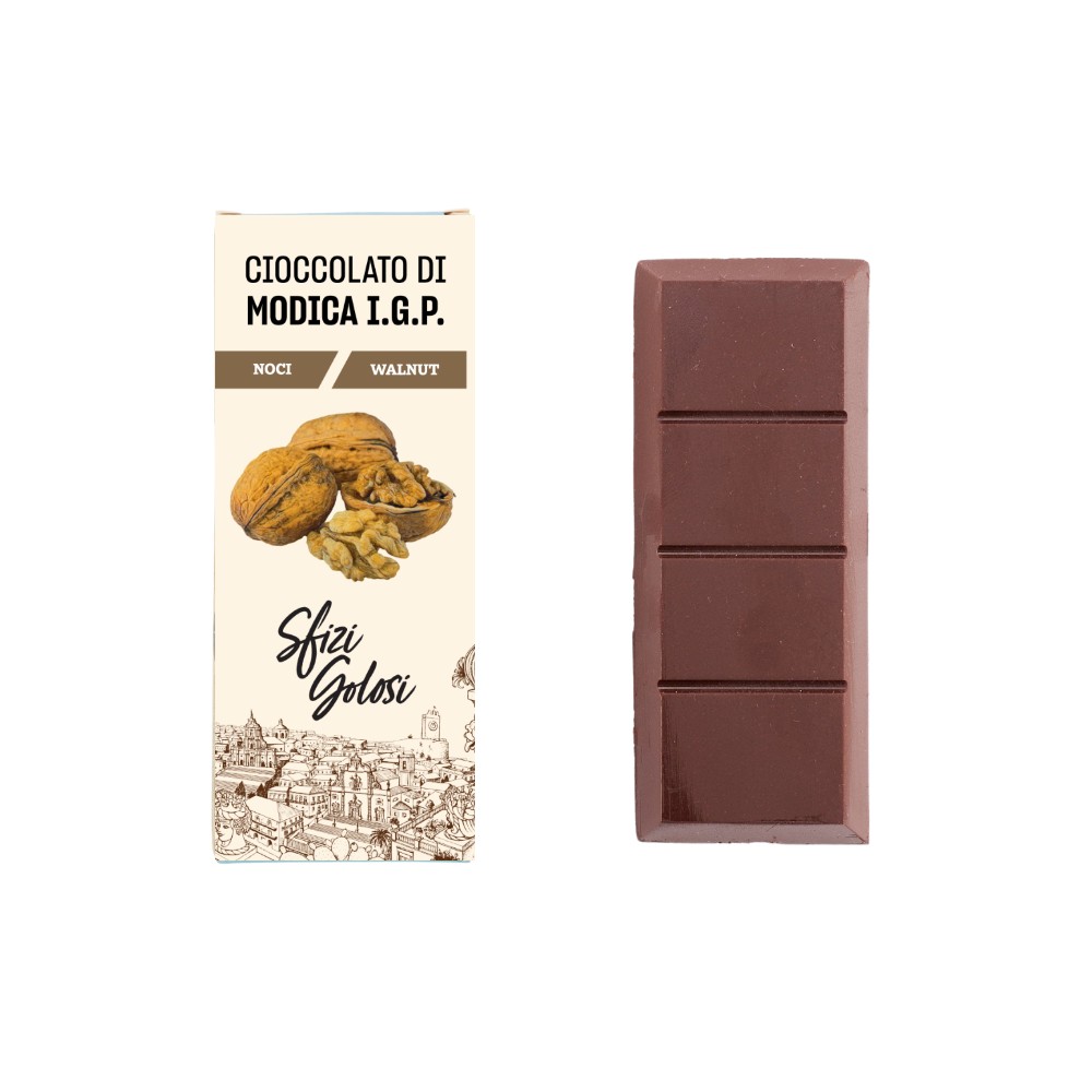 Cioccolato di Modica IGP - Noci - Sfizi Golosi - immagine 2
