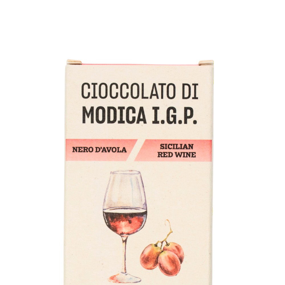 Cioccolato di Modica IGP - Nero d'Avola - Sfizi Golosi - immagine 1
