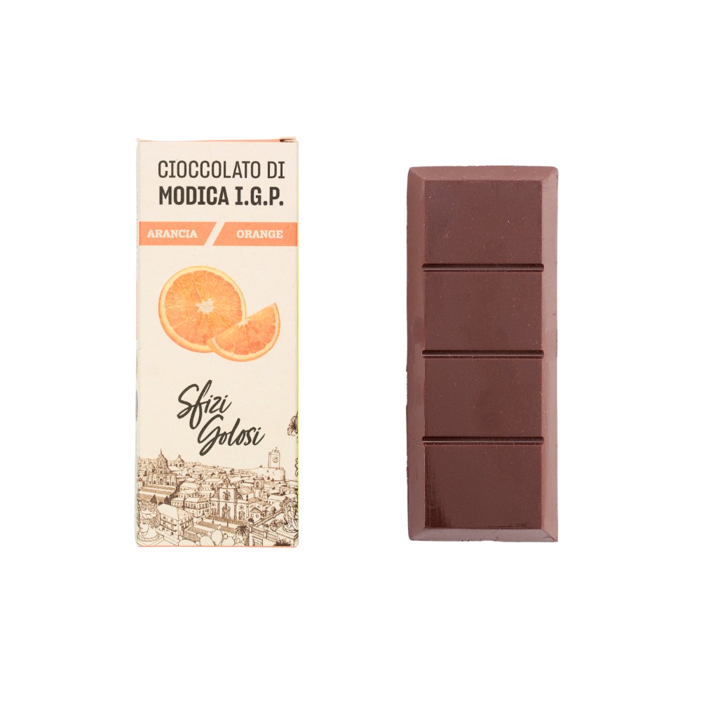 Cioccolato di Modica IGP - Arancia - Sfizi Golosi - immagine 2