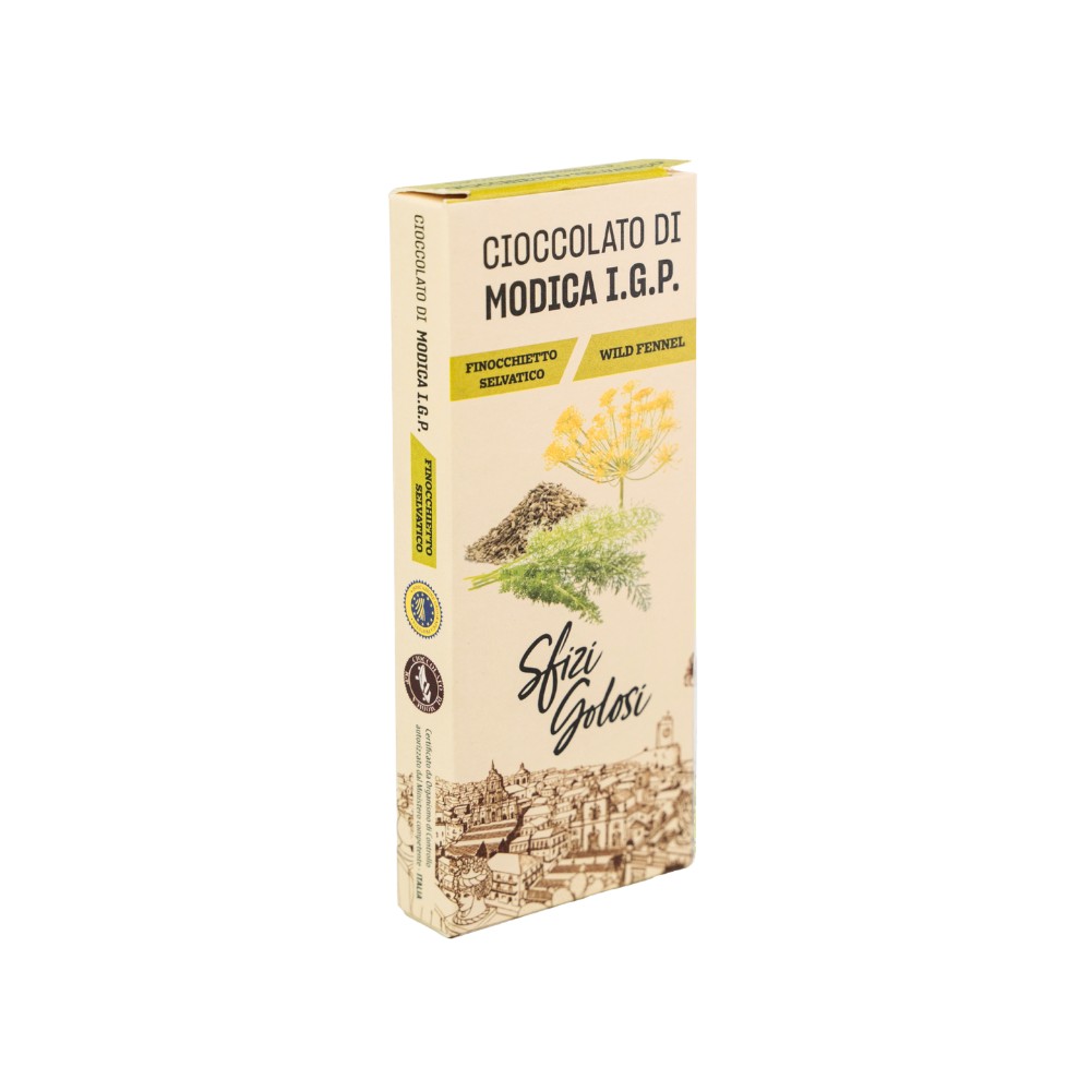 Cioccolato di Modica IGP - Finocchietto selvatico - Sfizi Golosi - immagine 3