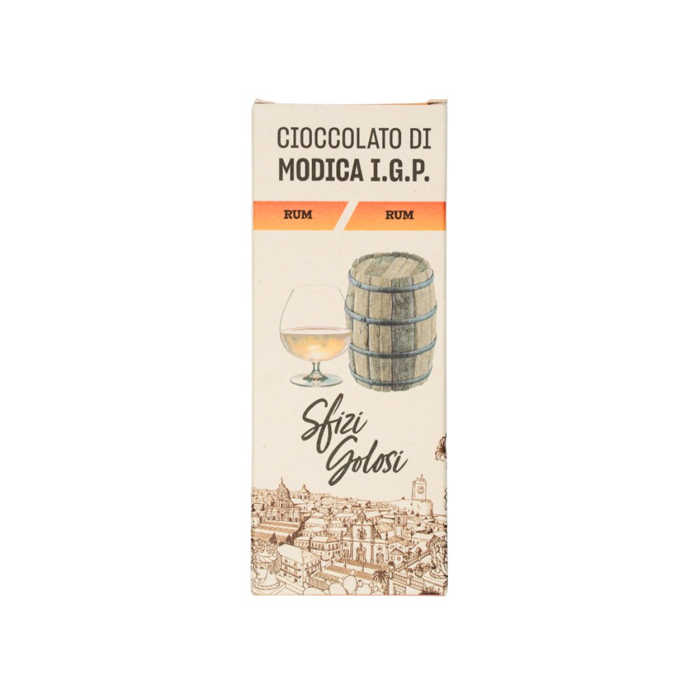 Cioccolato di Modica IGP - Rum - Sfizi Golosi - immagine 4
