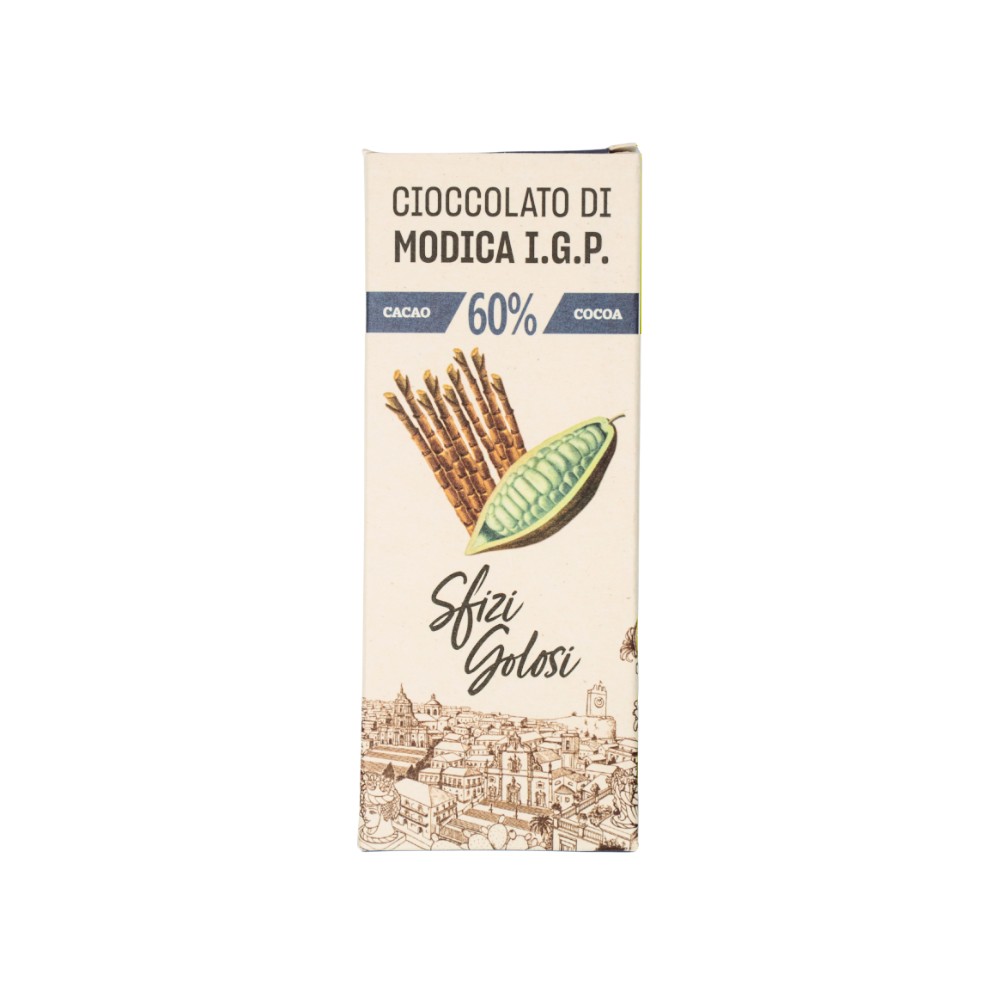 Cioccolato di Modica IGP - 60% Cacao - Sfizi Golosi - immagine 4